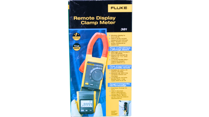 Fluke 381 Remote Display True RMS AC/DC Clamp Meter with iFlex® - Image 4