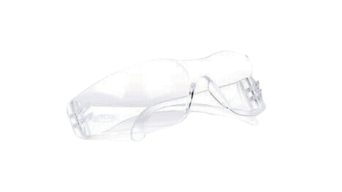 3M™ Virtua™ Protective Eyewear 11228  Clear Uncoated Lens, Clear Temple