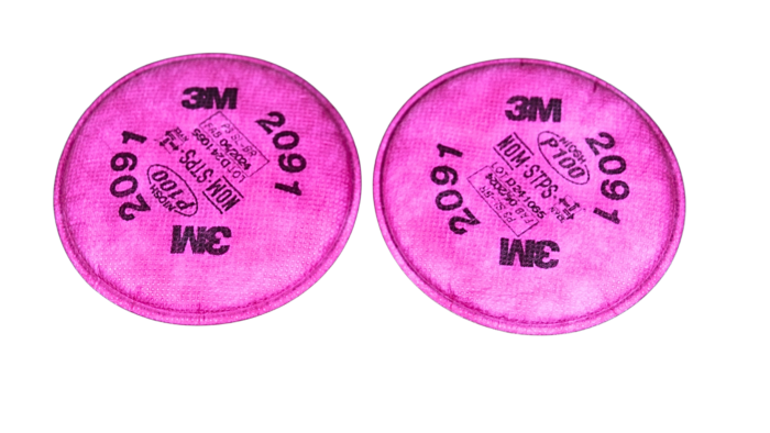 3M™ Particulate Filter 2091/07000(AAD), P100