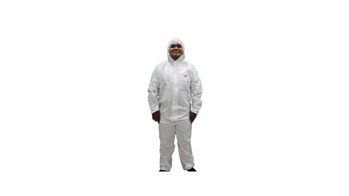 3M™ Disposable Protective Coverall 4510-L White Type 5/6 - Image 2