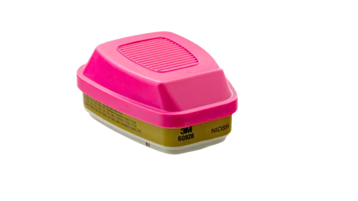 3M™ Multi Gas/Vapor Cartridge/Filter 60926, P100