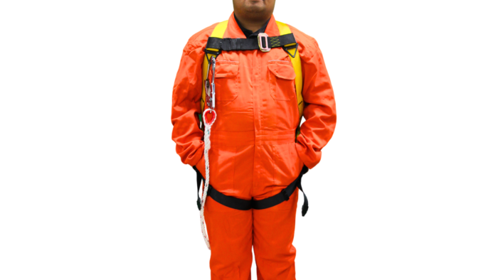 Duratect Full Body Harness plus lanyard Shock absorbing single hook