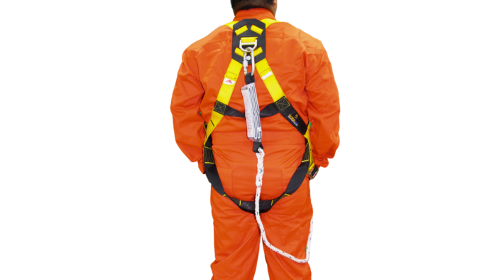 Duratect Full Body Harness plus lanyard Shock absorbing single hook - Image 3