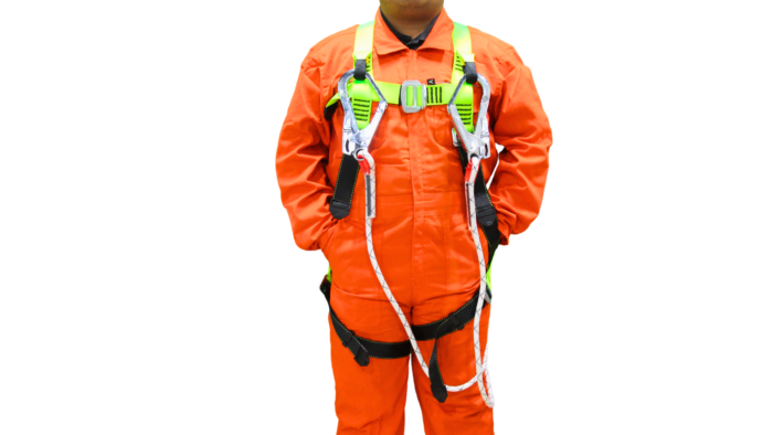 Duratect Full Body Harness plus lanyard Shock absorbing double hook
