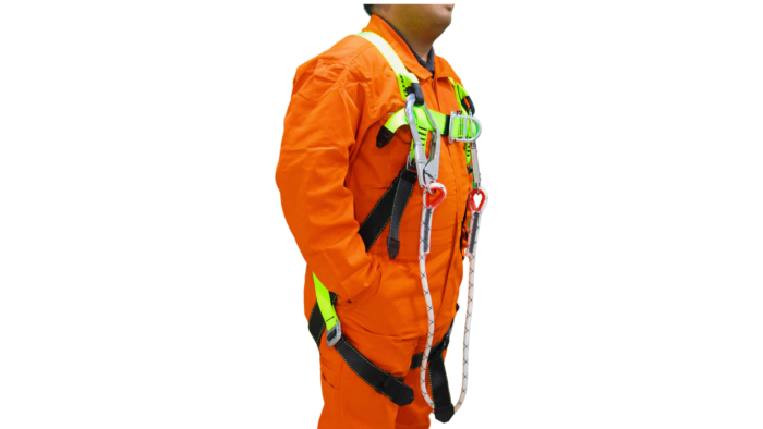 Duratect Full Body Harness plus lanyard Shock absorbing double hook - Image 2