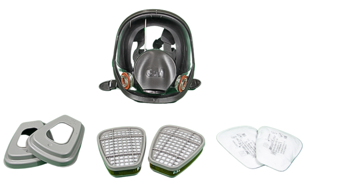 3M™ Full Facepiece Reusable Respirator 6800 Medium - Image 2