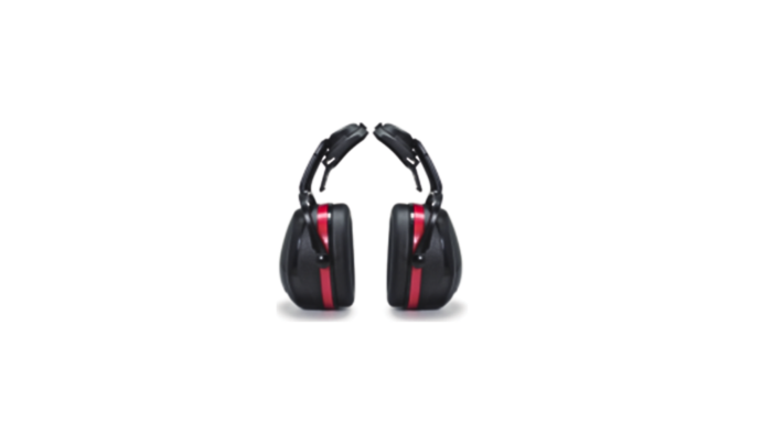 Duratect Luxury Style Plastic Cap-mounted Earmuff