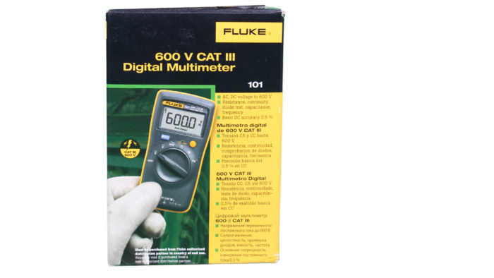 Fluke 101 CAT III 600V DMM - Image 3