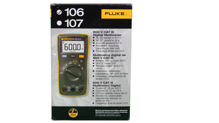 Fluke 106 CAT III 600V - Image 3